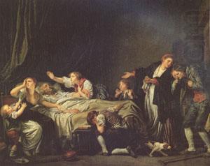 Jean Baptiste Greuze The Punishment of Filial Ingratitude (mk05) china oil painting image